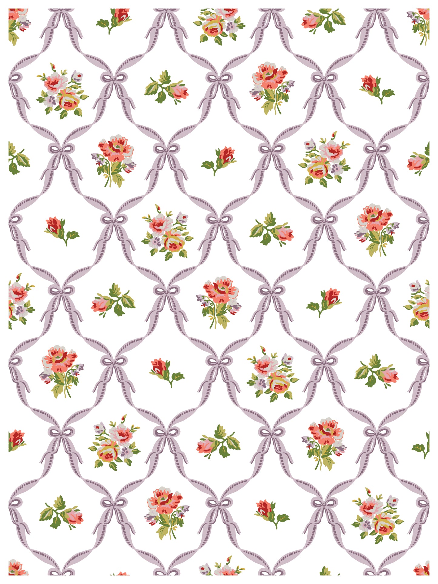 Ditsy Blooms IOD Paint Inlay 12x16 - Limited Edition