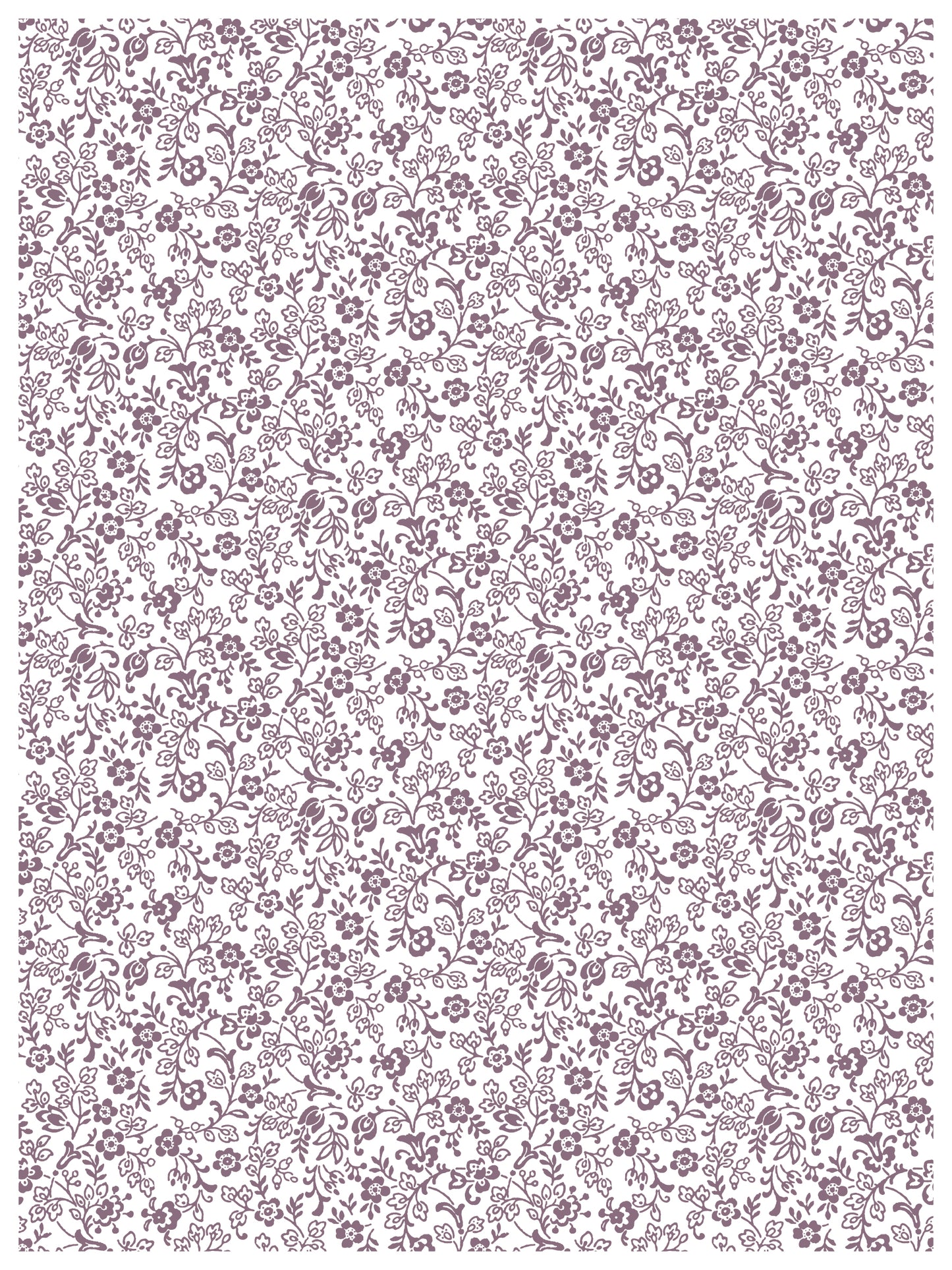 Ditsy Blooms IOD Paint Inlay 12x16 - Limited Edition