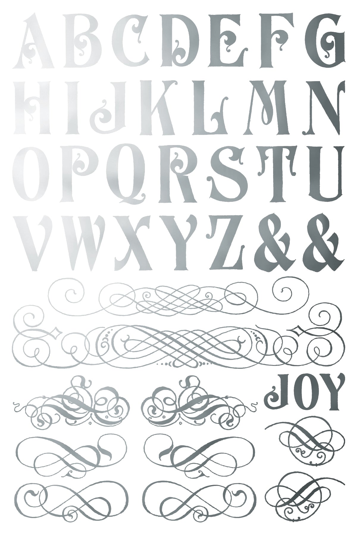 Figgy & Flourish - IOD Foil Transfer 8x12 - 2025 Holiday