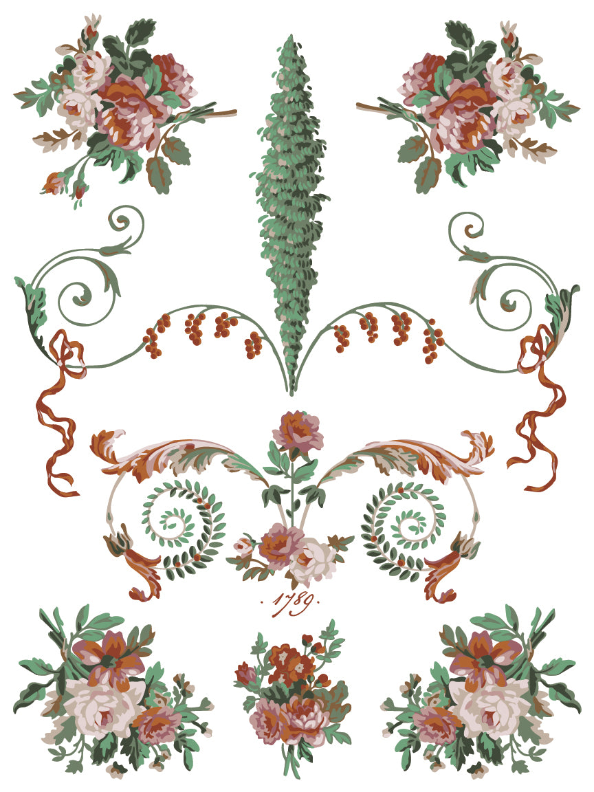La Folie - IOD Paint Inlay 12x16 - 2025 Holiday