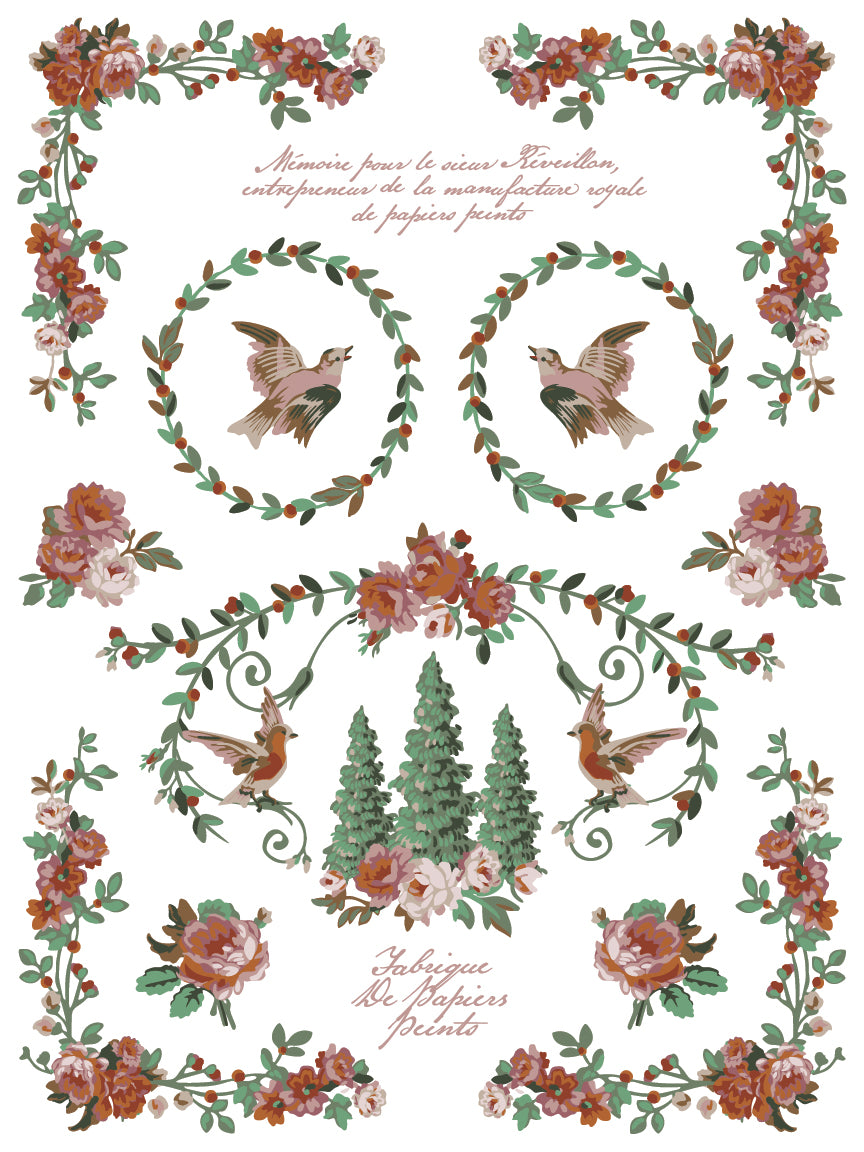 La Folie - IOD Paint Inlay 12x16 - 2025 Holiday