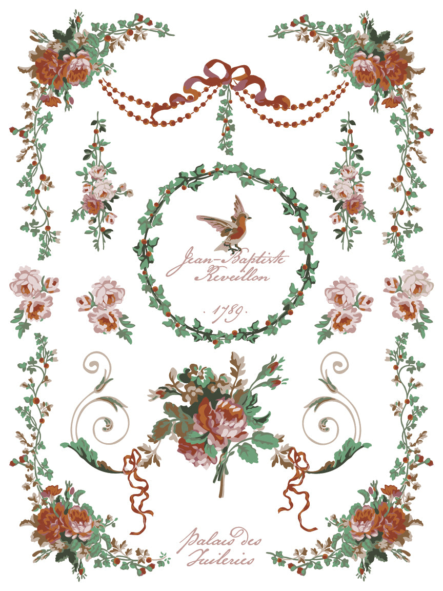 La Folie - IOD Paint Inlay 12x16 - 2025 Holiday
