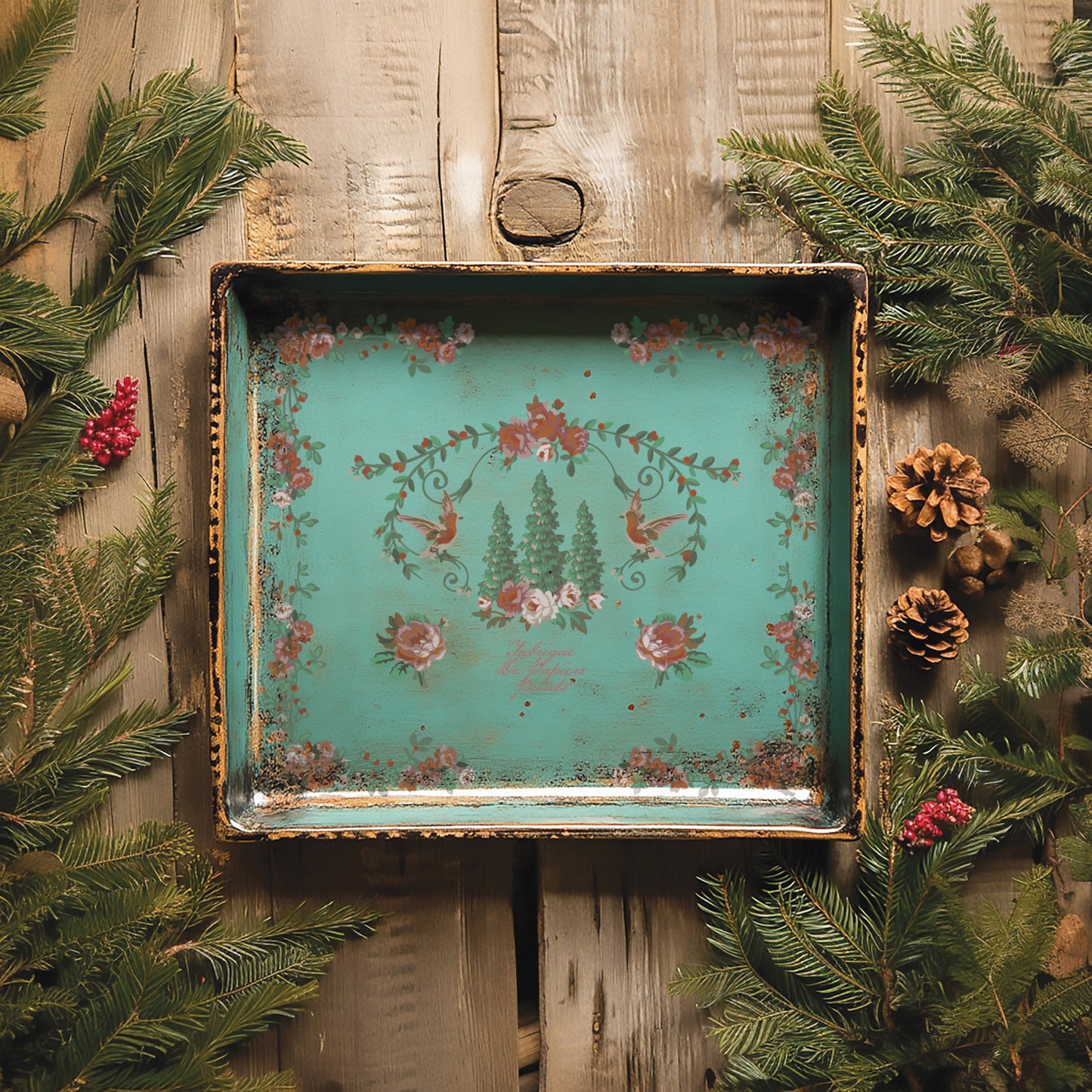La Folie - IOD Paint Inlay 12x16 - 2025 Holiday