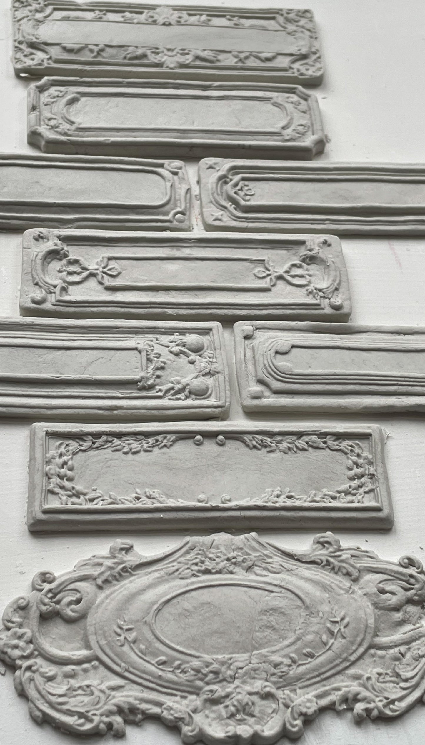 Conservatory Labels - IOD Decor Mould