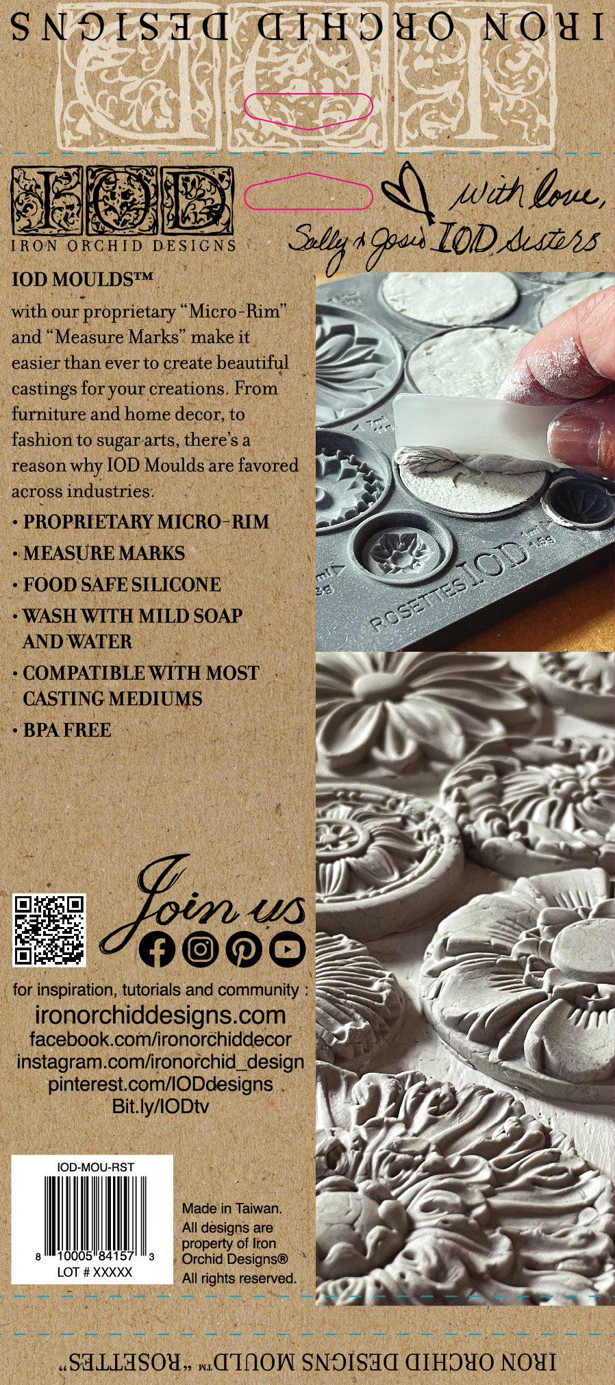 Rosettes - IOD Mould