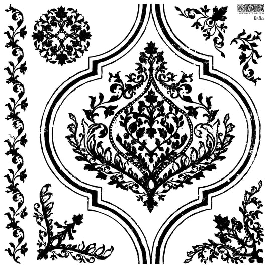 Bella - IOD Decor Stamp - Retired Feb 2025