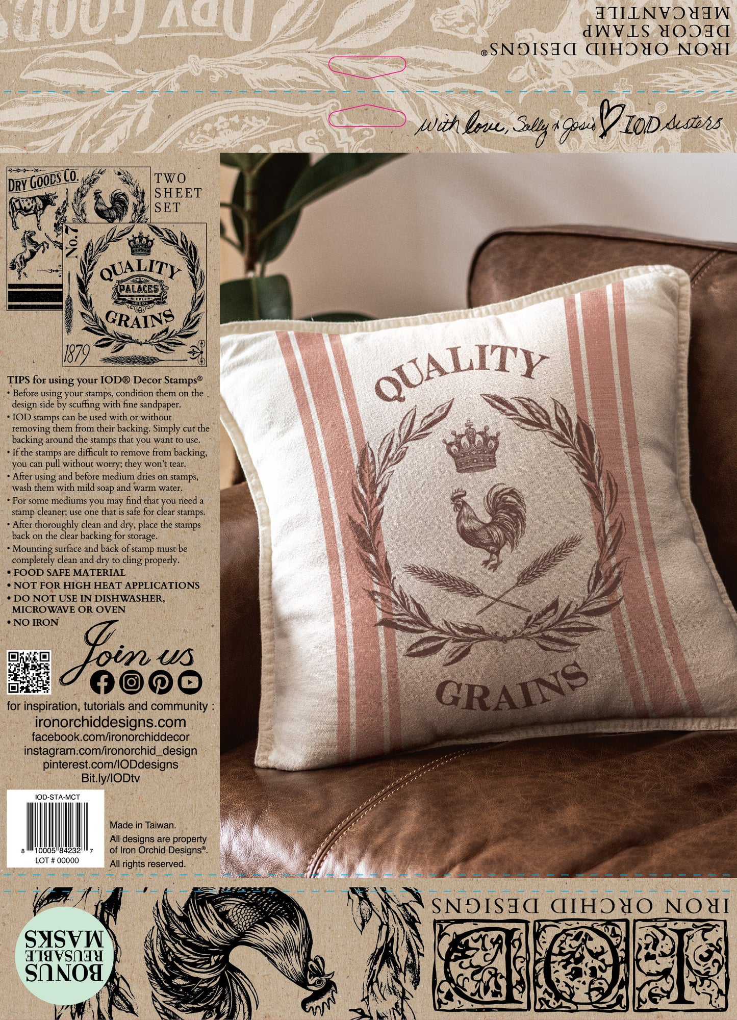Merchantile - IOD Decor Stamp