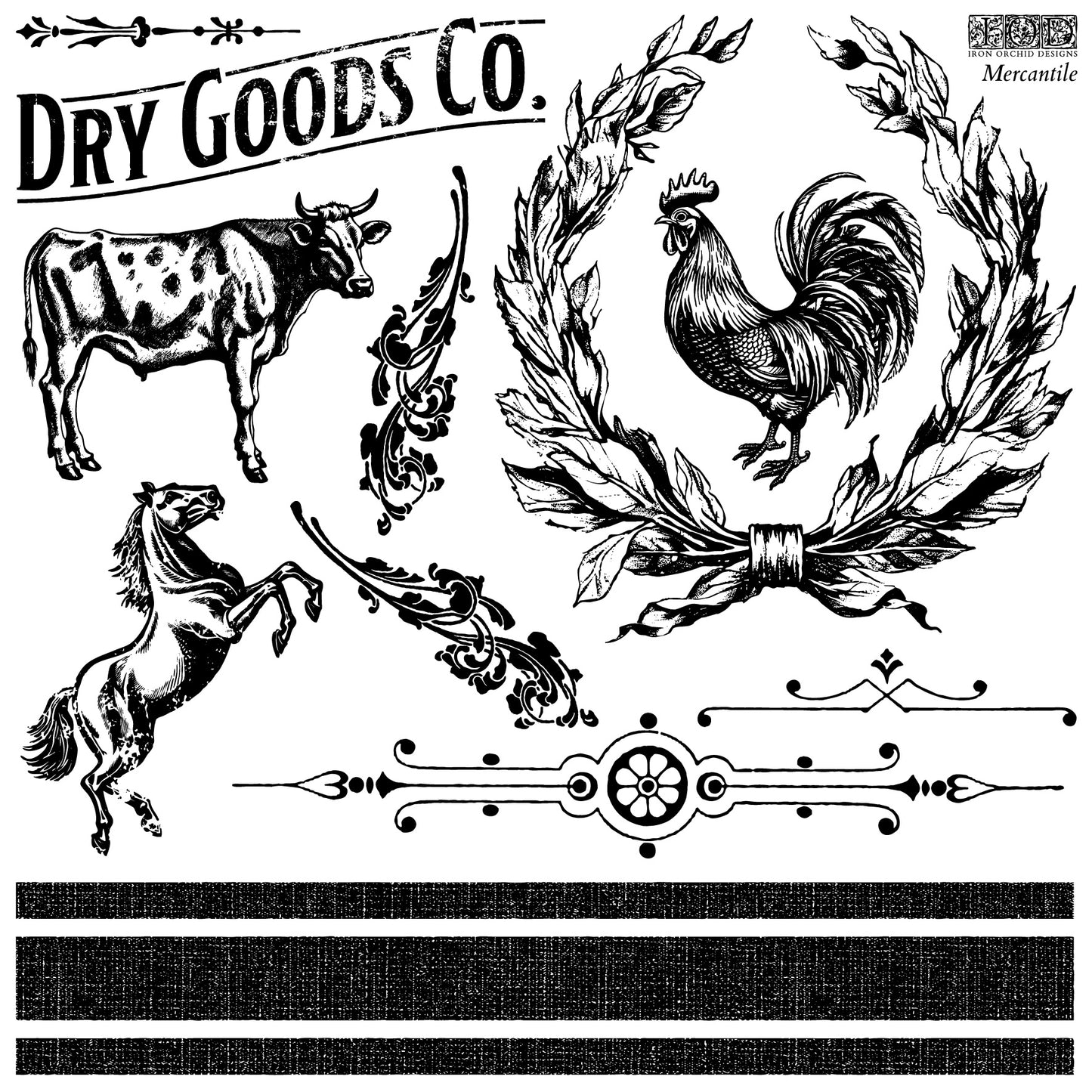 Merchantile - IOD Decor Stamp