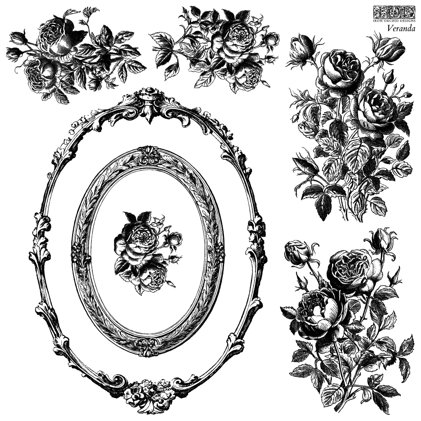 Veranda - IOD Decor Stamp