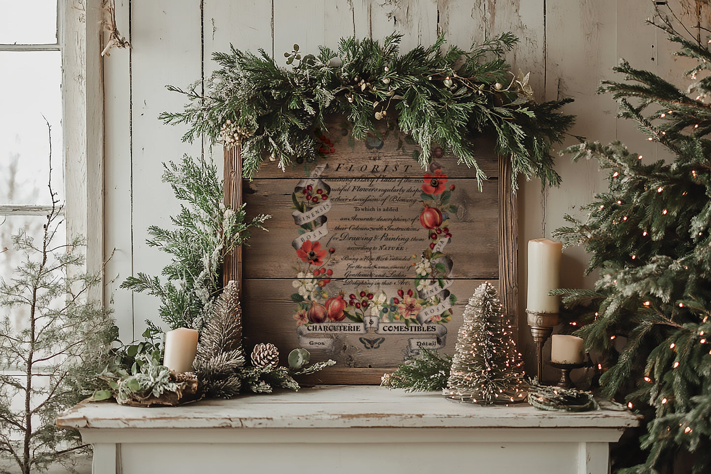 Clementine - IOD Decor Transfer 8x12- 2025 Holiday