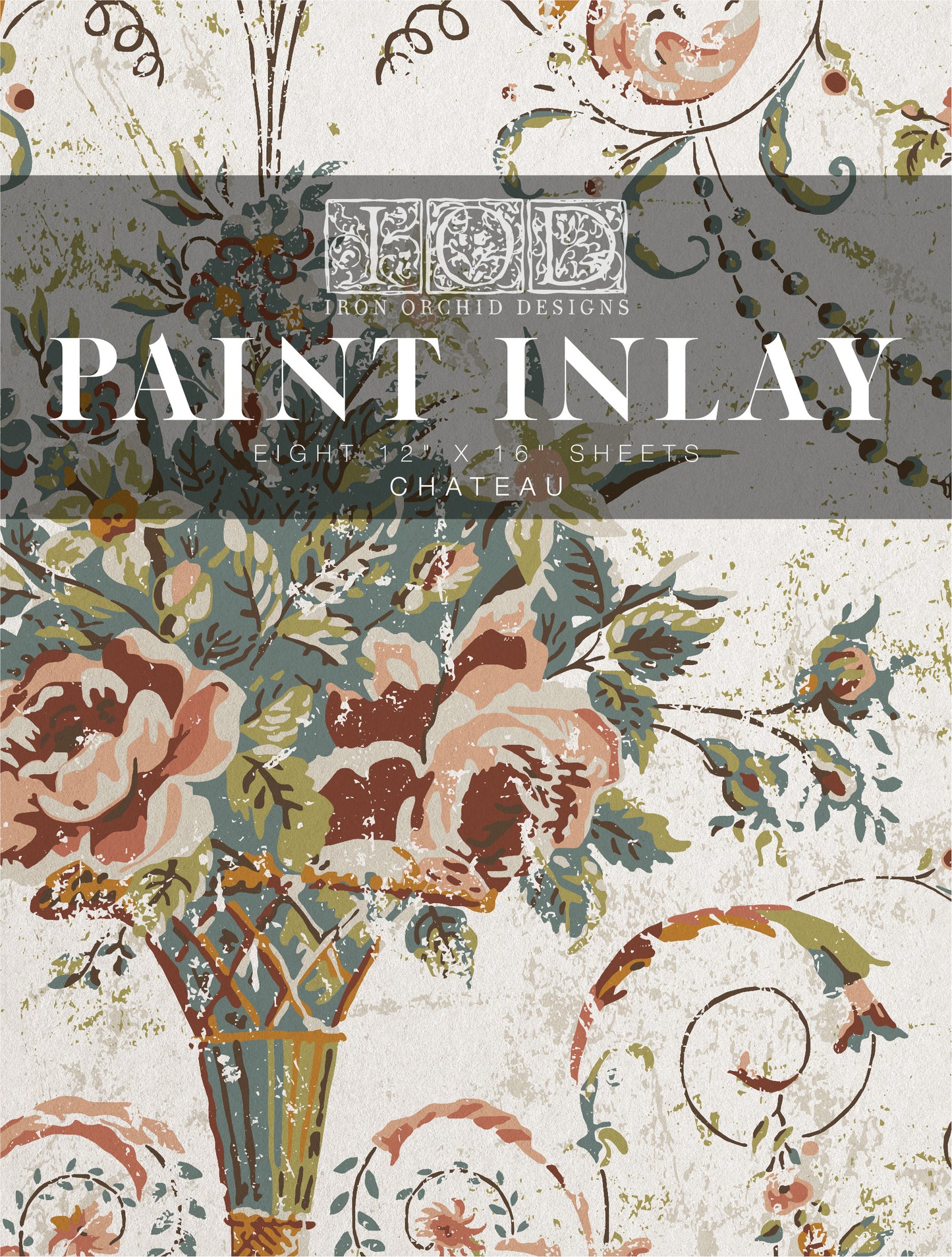Chateau- IOD Paint Inlay - Limited Edition