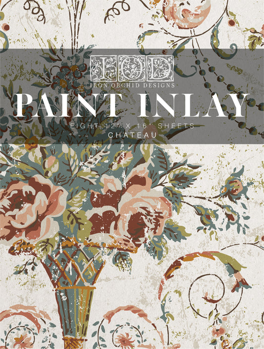 Chateau- IOD Paint Inlay - Limited Edition