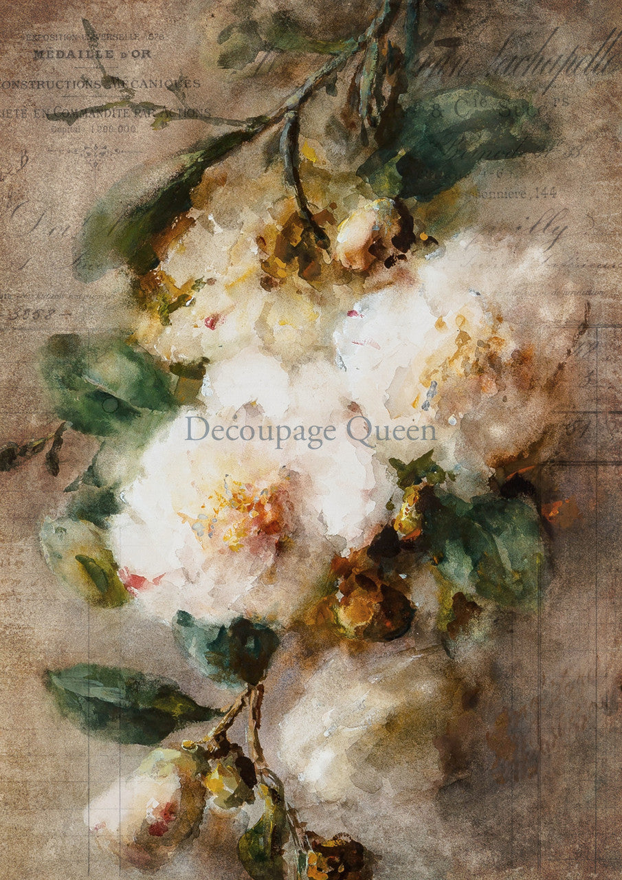 Camelia - Decoupage Queen Rice Paper