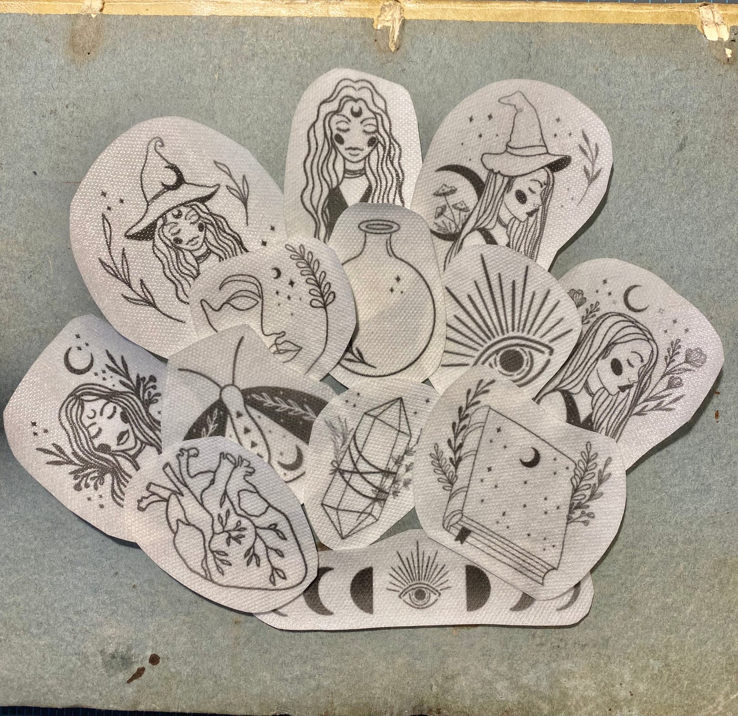 Stick and Stitch Embroidery Pack - Witchy