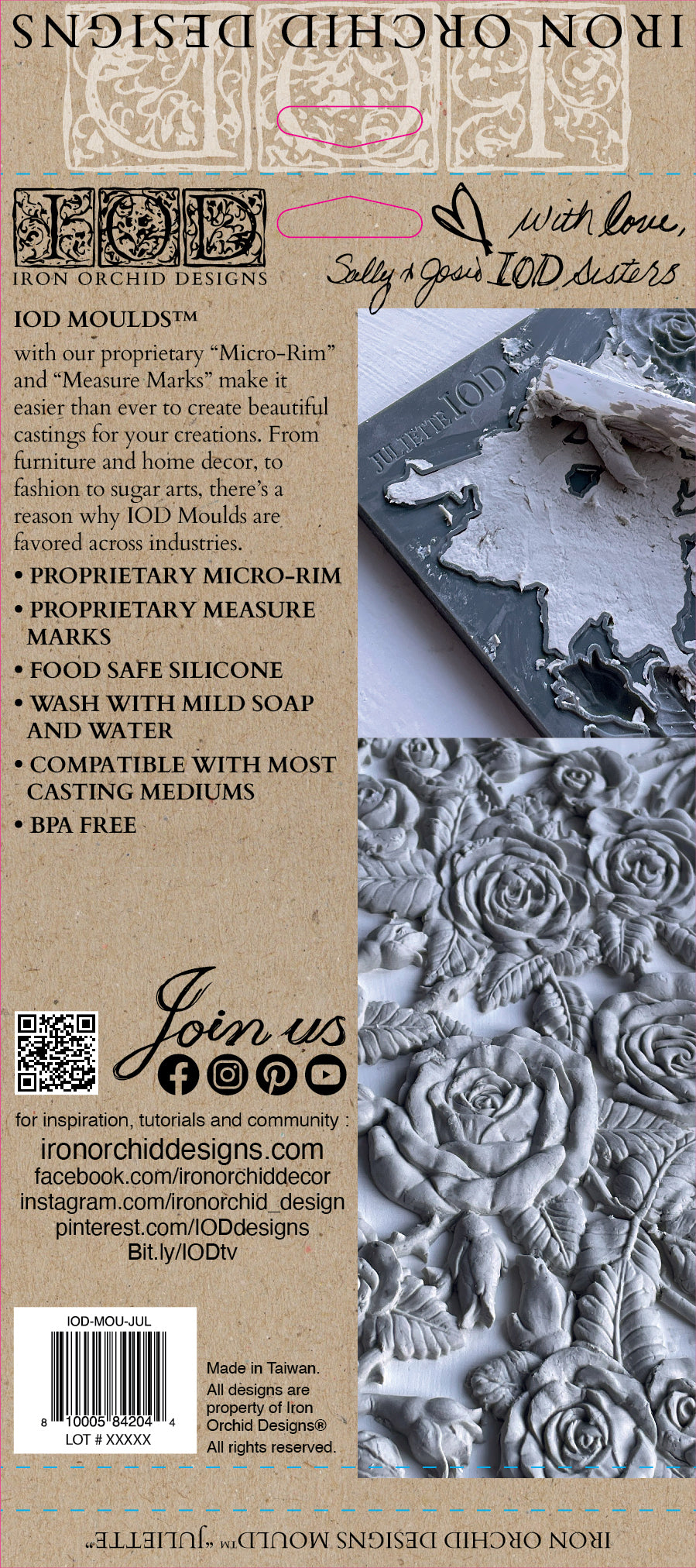 Juliette - IOD Mould