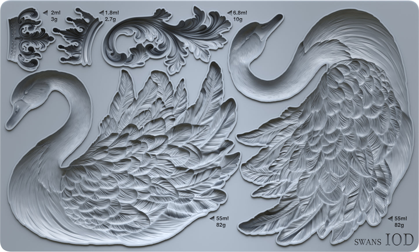 Swans - IOD Mould 6 x 10 - 2026 Summer