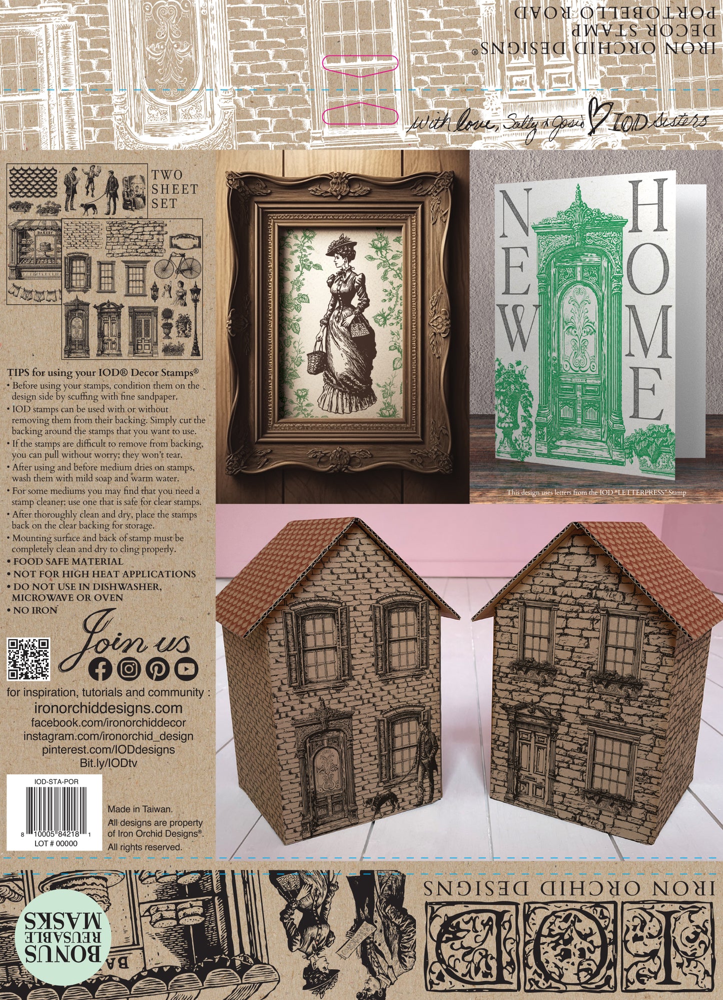 Portobello Road - IOD Decor Stamp - Winter 2023 Limited Edition