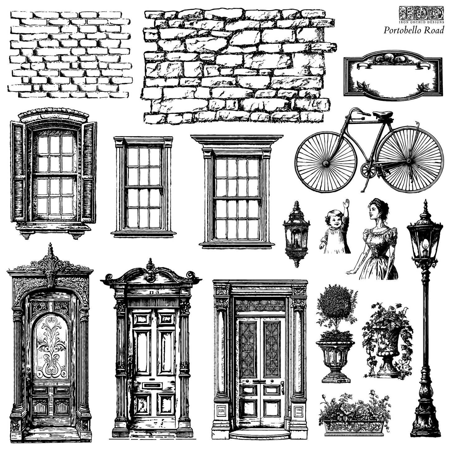 Portobello Road - IOD Decor Stamp - Winter 2023 Limited Edition