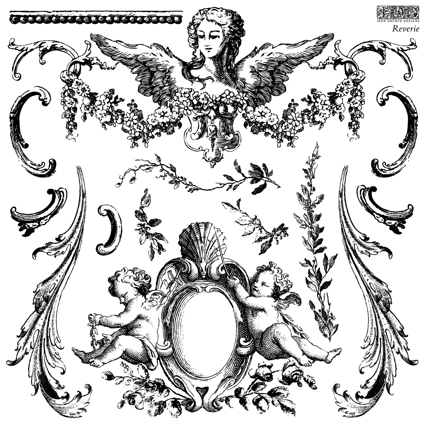 Reverie - IOD Decor Stamp - Retired Feb 2025