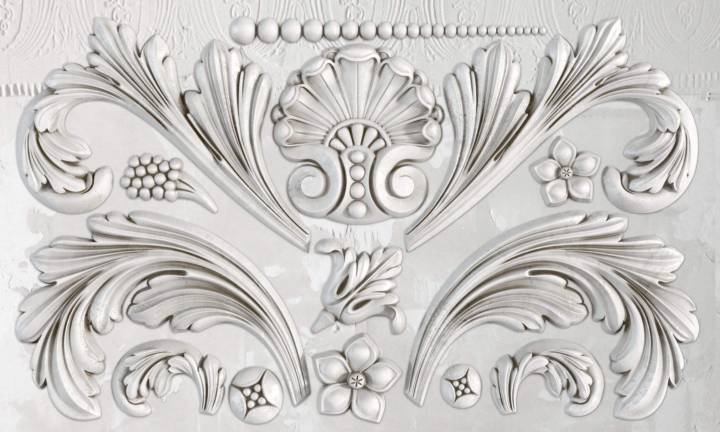 Acanthus Scroll - IOD Mould