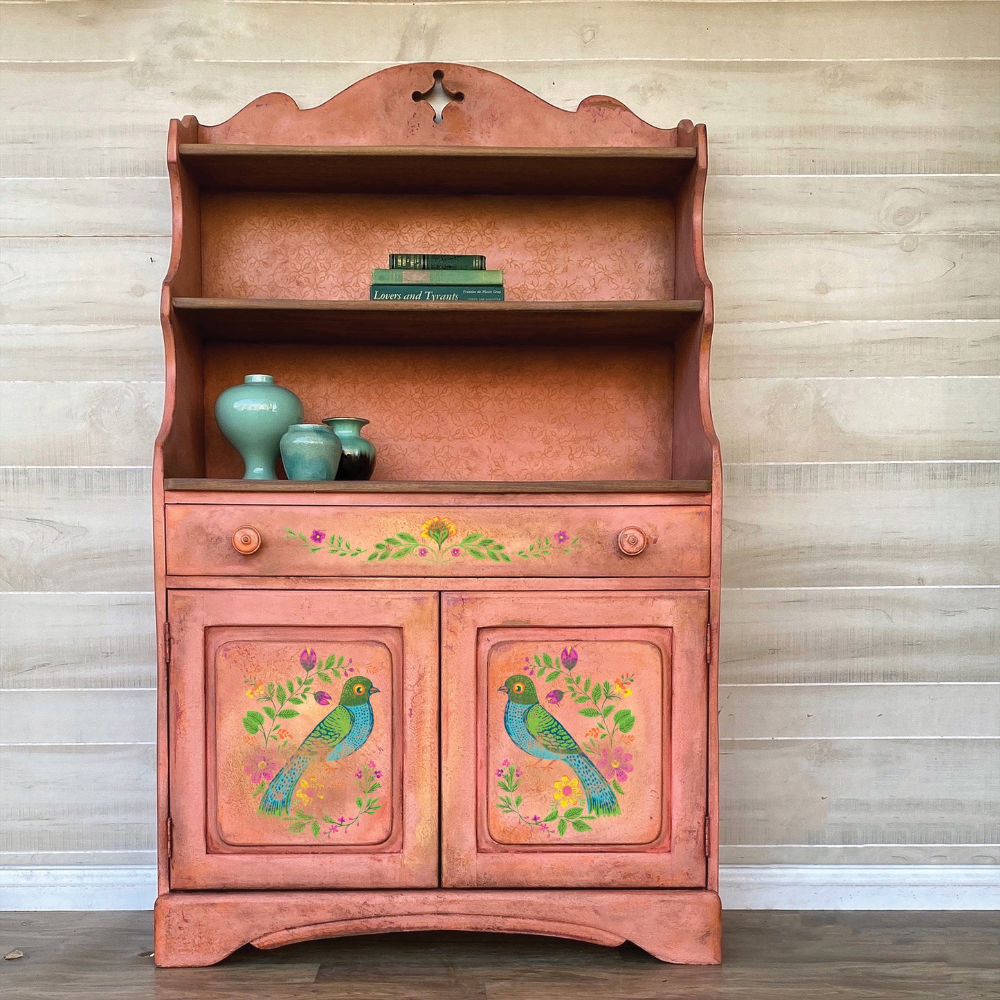 Vida Flora - IOD Paint Inlay - Limited Edition Design by Debbie Beard of Debbie's Design Diary