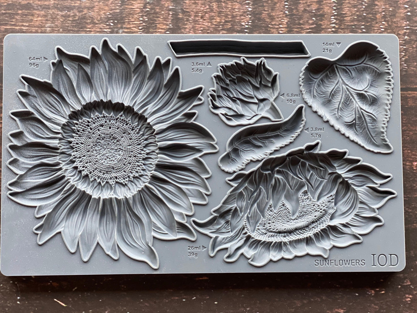 Sunflowers - IOD Mould