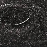German Glass Glitter - Black- Fine 90 Grit, 25g