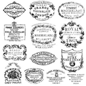 Crockery - IOD Decor Stamp