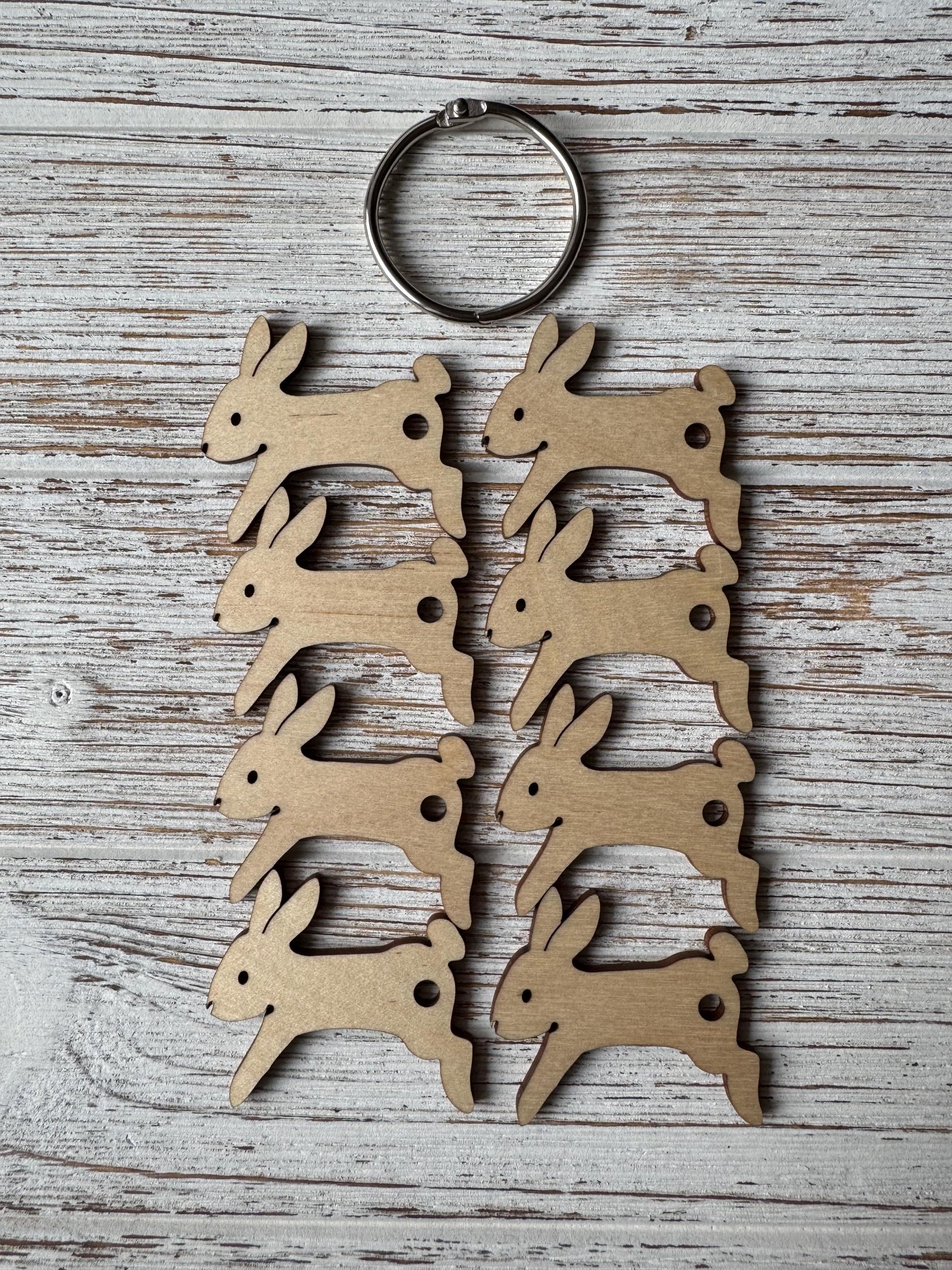 Bunny Rabbit Embroidery Floss Bobbin Gift for Stitchers Thread Winder