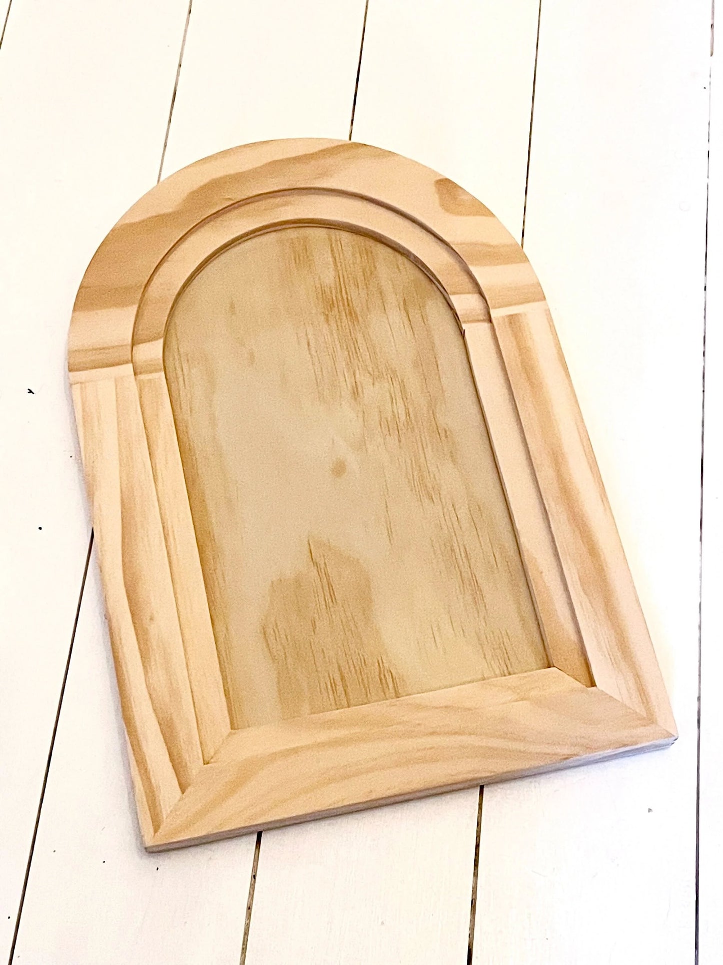 IOD Arched Wood Gallery Blank 11 x 16
