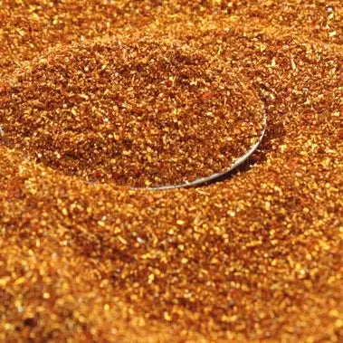 German Glass Glitter - Dark Orange - Fine 90 Grit, 25g