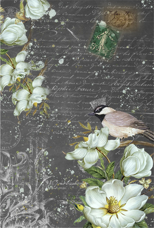 Summer Bird - Roycycled Decoupage Paper