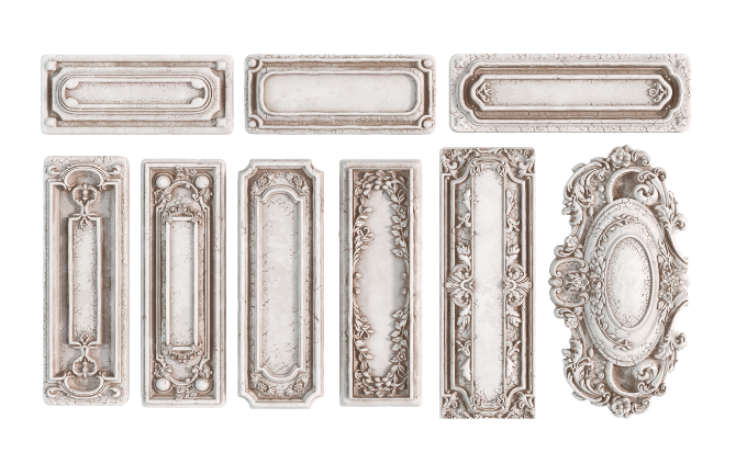 Conservatory Labels - IOD Decor Mould