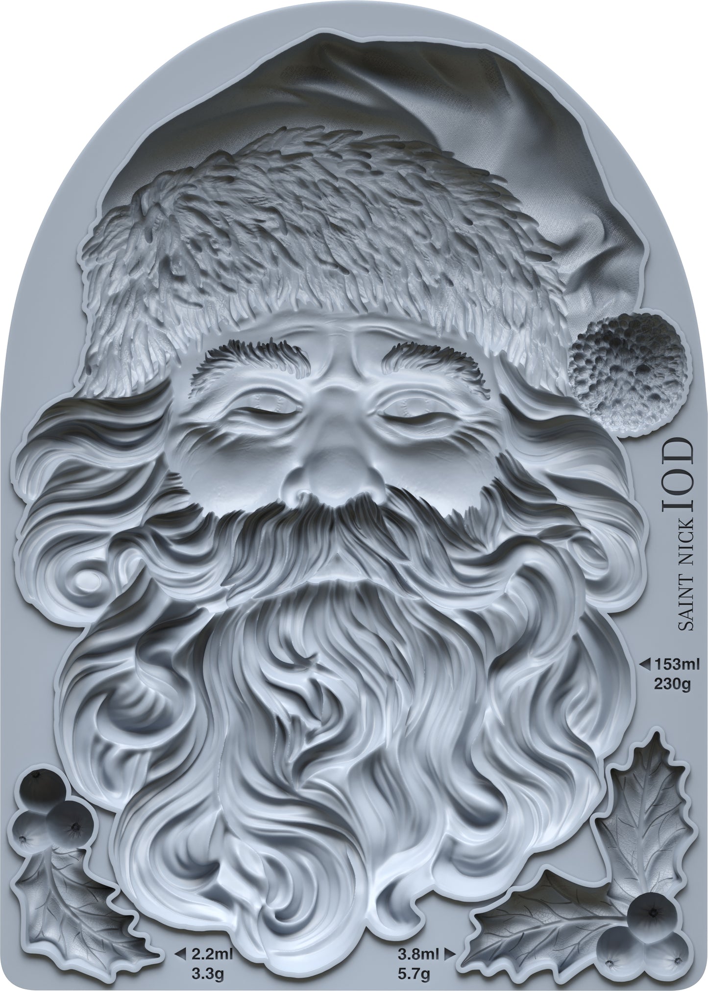 Saint Nick - IOD Decor Mould 5x7 - 2025 Holiday