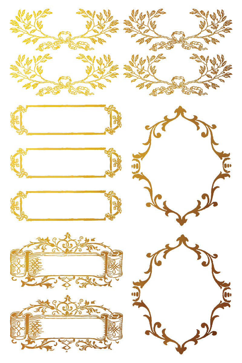 Petits Ornements - IOD Foil Transfer