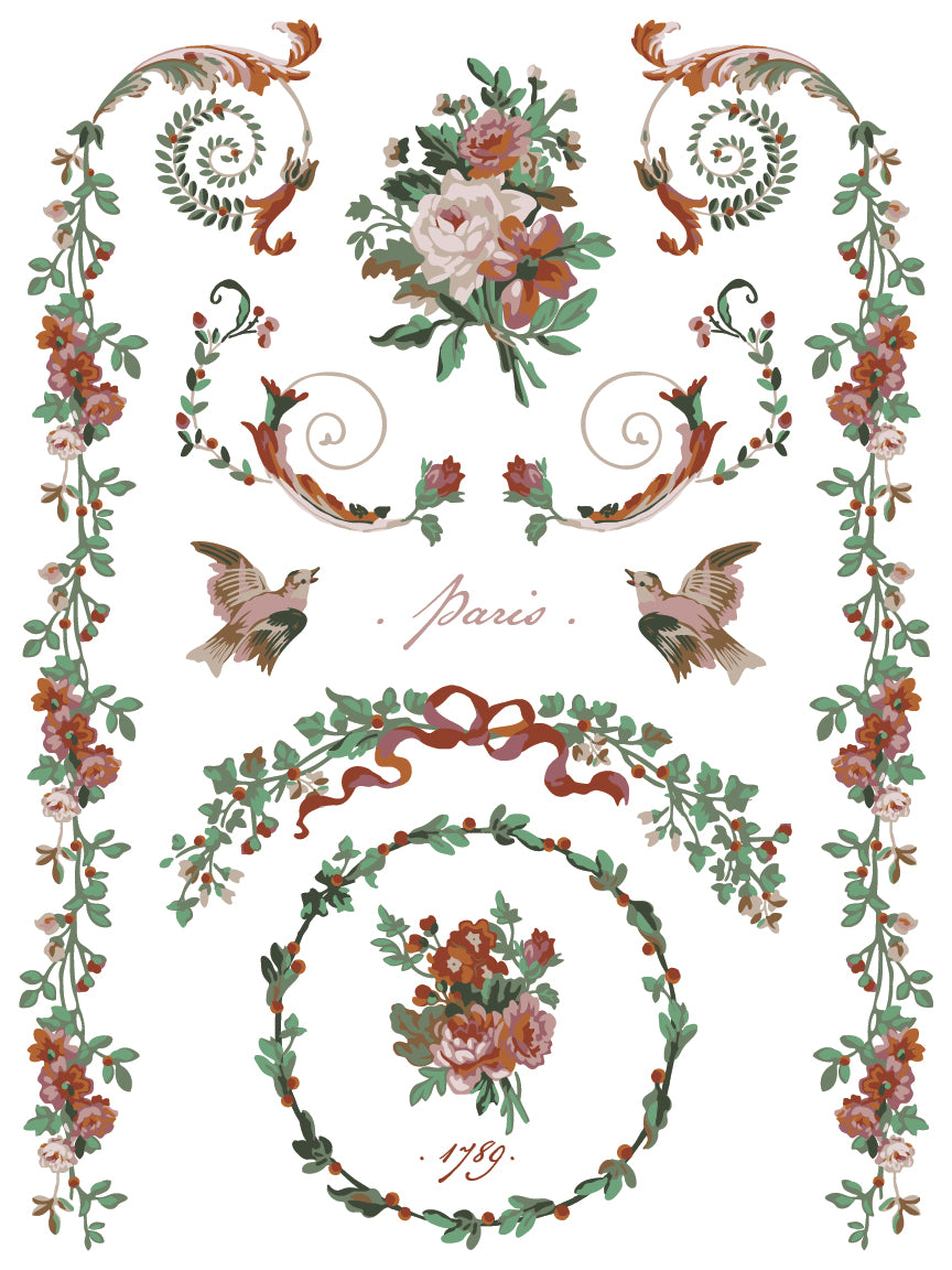 La Folie - IOD Paint Inlay 12x16 - 2025 Holiday