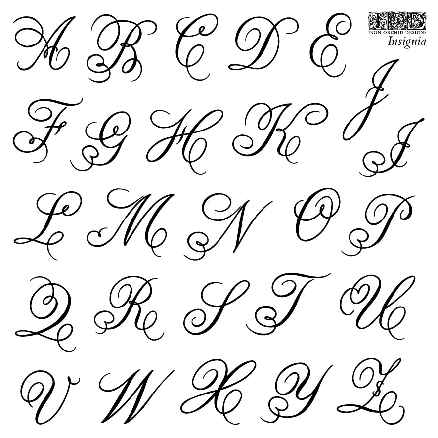 Insignia - IOD Stamp Set 6x6