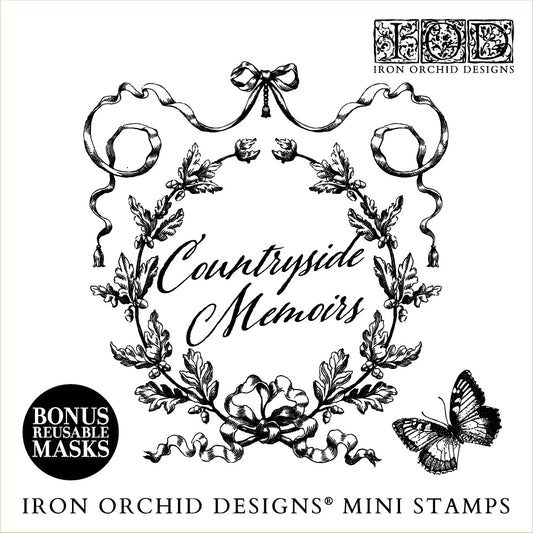 Countryside Memoirs - IOD Stamp Set 6x6