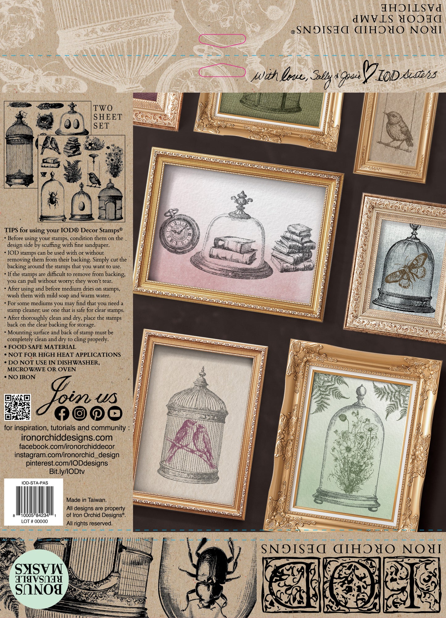 Pastiche - IOD Decor Stamp