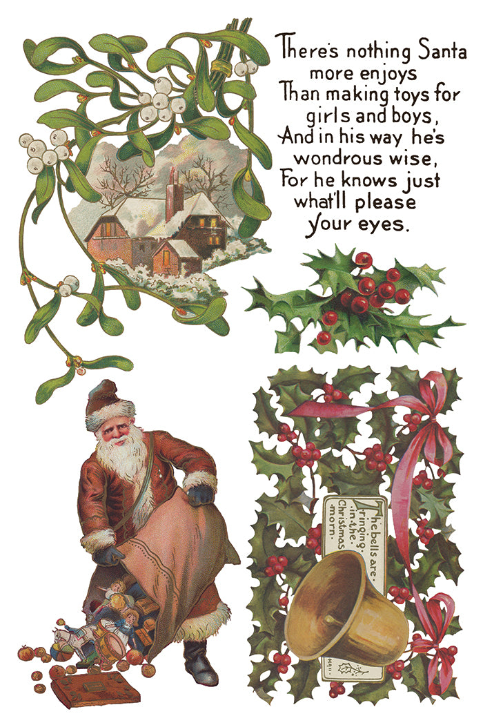 Christmas Joy - IOD Decor Transfer 8x12- 2025 Holiday