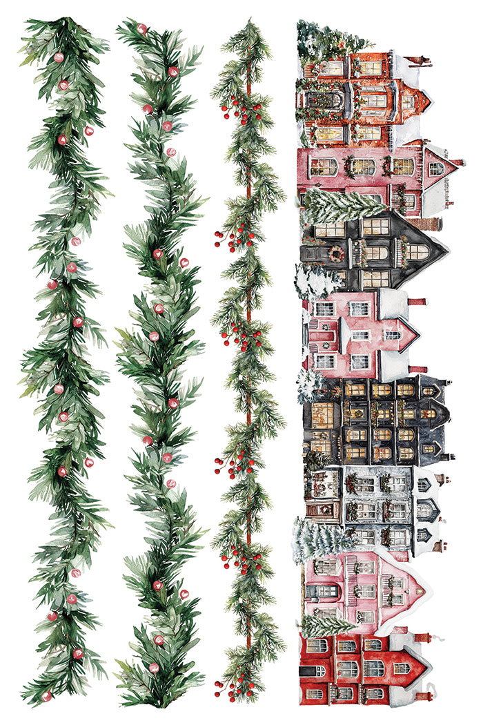 Partridge Lane - IOD Decor Transfer 8x12- 2025 Holiday