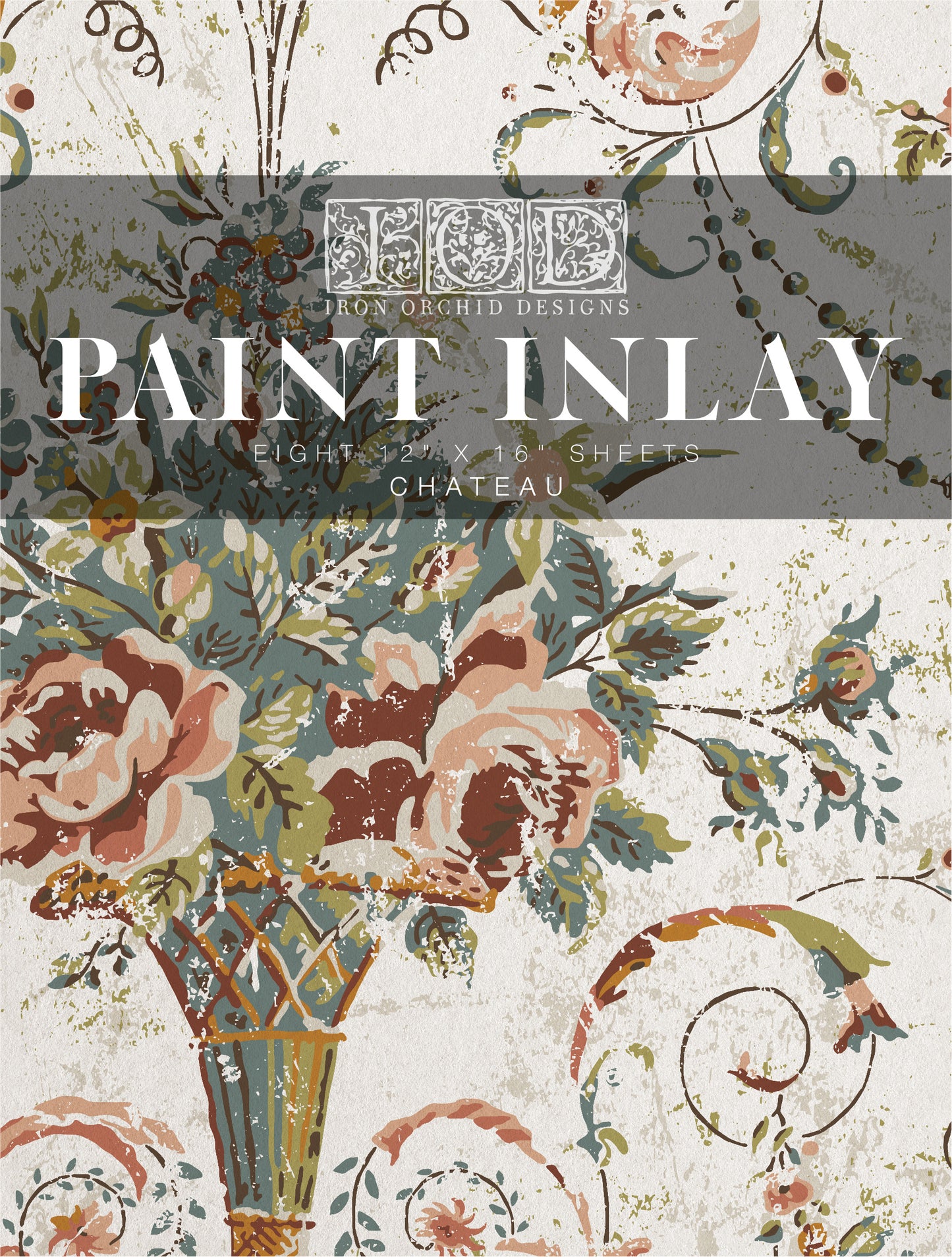 Chateau- IOD Paint Inlay - Limited Edition