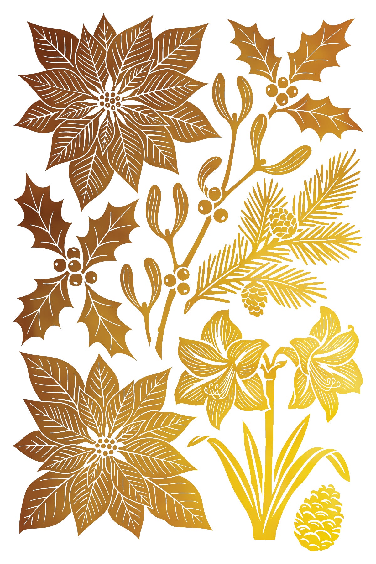 Angels Sing - IOD Foil Transfer 8"x12" - Winter 2026 Limited Edition