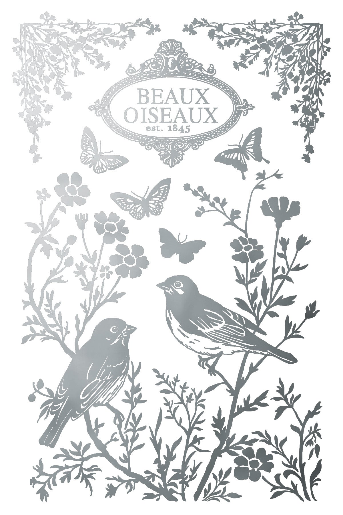 Papillon - IOD Foil Transfer 8x12  - 2026 Spring