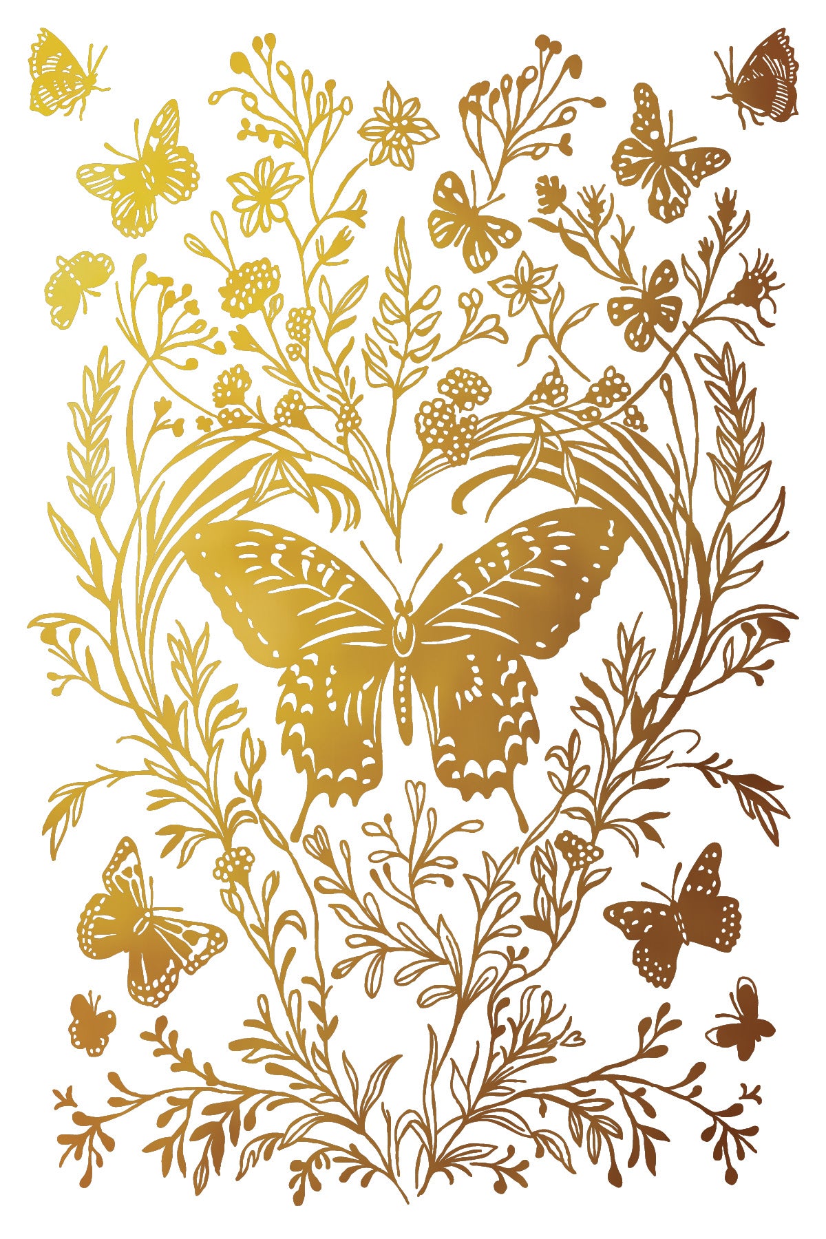 Papillon - IOD Foil Transfer 8x12  - 2026 Spring