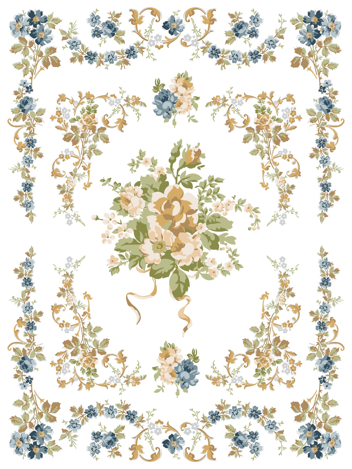Alfred Peats and Co.- IOD Paint Inlay 12x16 Pad- 2026 Summer