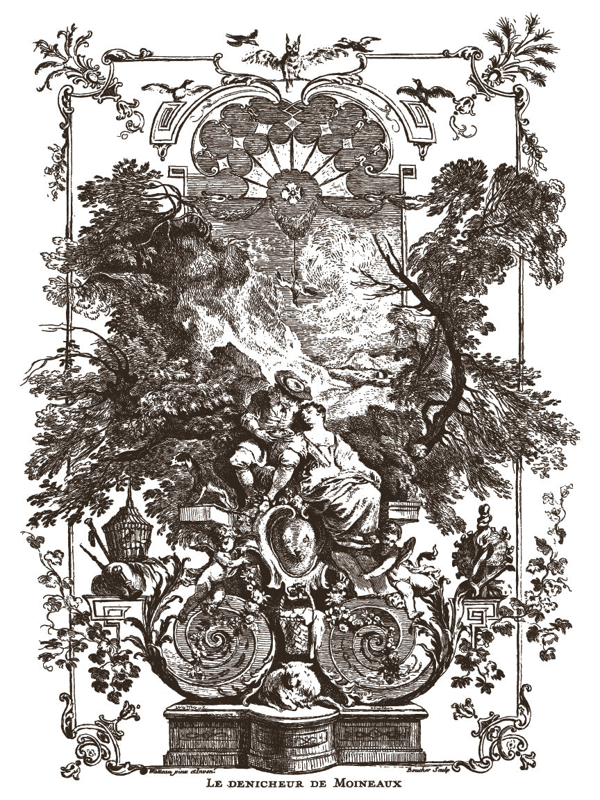 Hameau de la Reine - IOD Paint Inlay 12x16 Pad- 2026 Spring