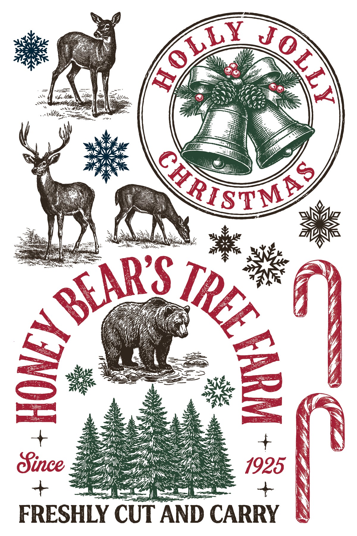 The North Pole Co. - IOD Paint Inlay 12x8 Pad- 2026 Winter Limted Edition