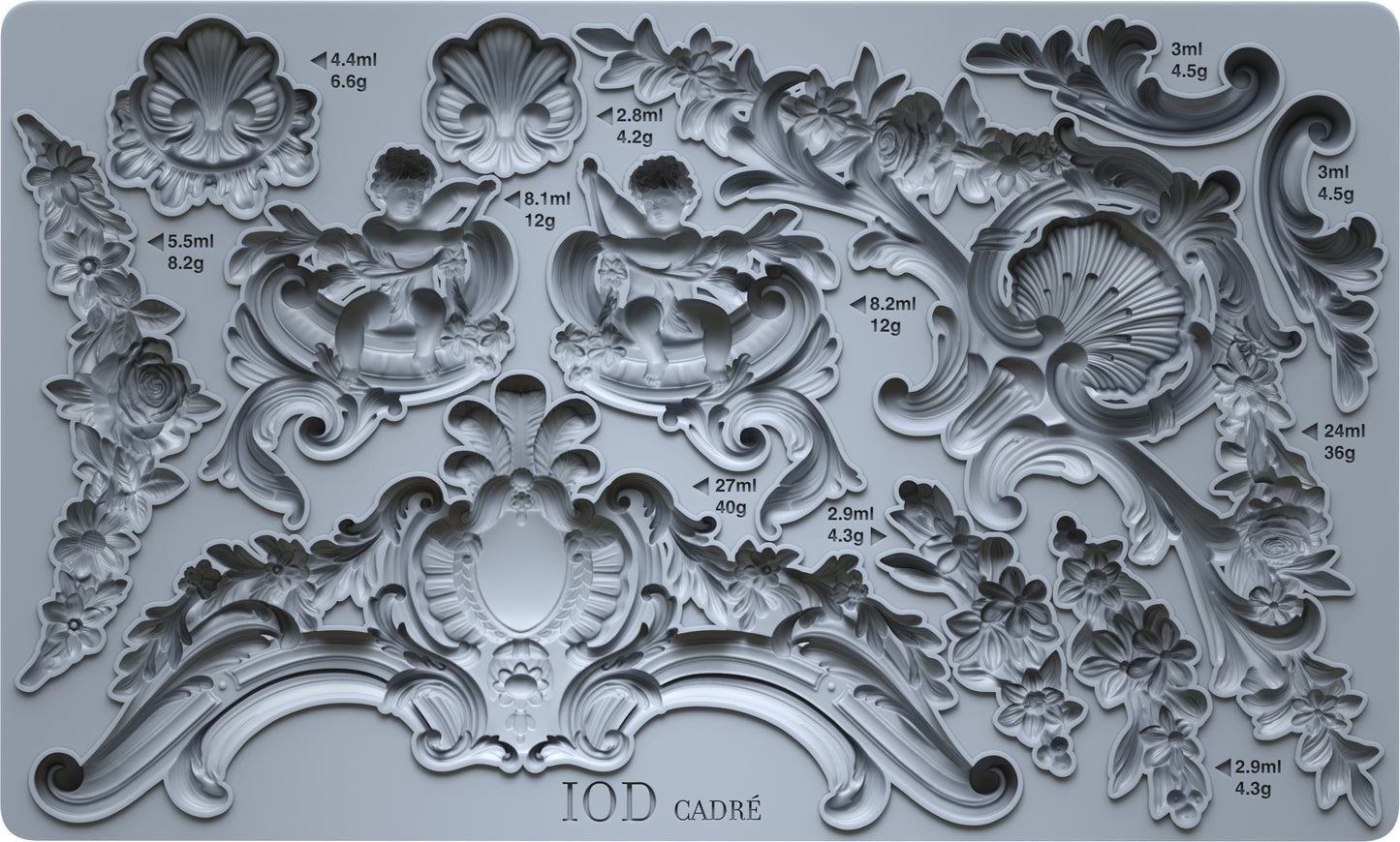 Cadre - IOD Mould 6 x 10 - 2026 Summer