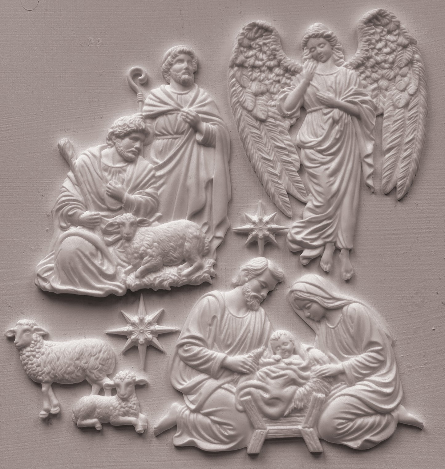Silent Night- IOD Mould 6 x 10 - Winter 2026 Limited Edition